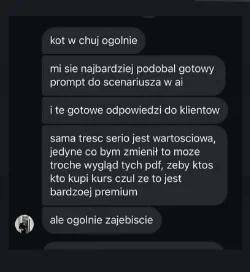 Wiadomości: najbardziej podobał mi się gotowy prompt do scenariusza w AI